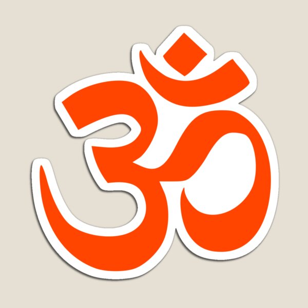 Om Hinduism Symbol  Magnet