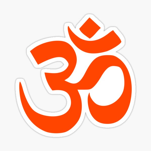 Om Hinduism Symbol  Sticker