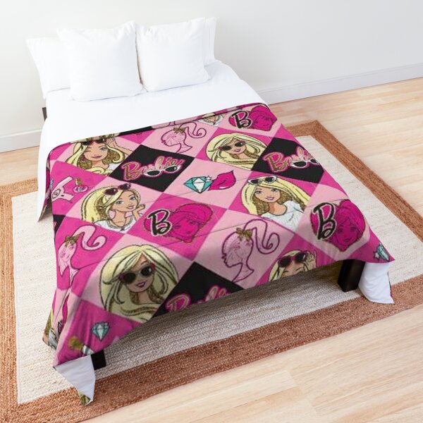 barbie bed comforter