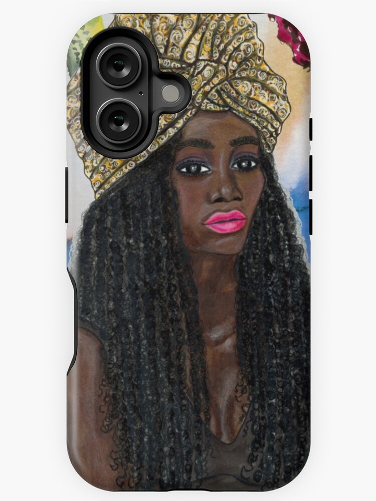 Thumbnail 1 of 4, iPhone Case, Boho Goddess designed and sold by sincerelyteia.