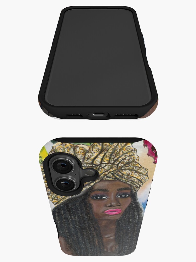 Thumbnail 3 of 4, iPhone Case, Boho Goddess designed and sold by sincerelyteia.