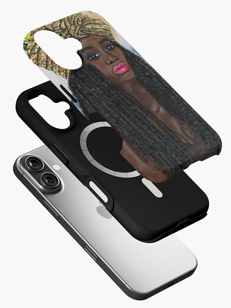 Thumbnail 2 of 4, iPhone Case, Boho Goddess designed and sold by sincerelyteia.