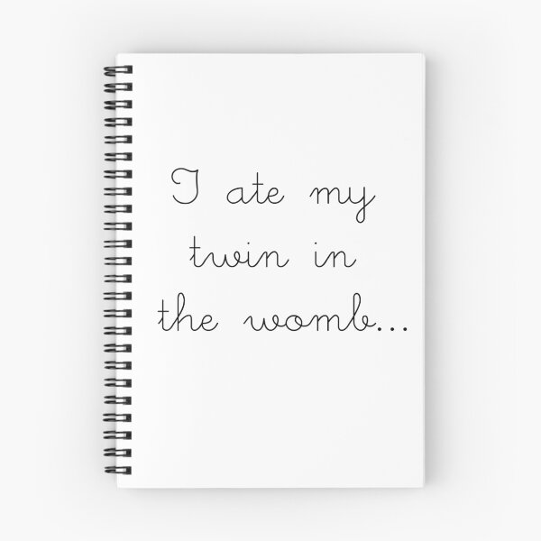 Item preview, I ate my twin in the womb... designed and sold by CrazyCitrus1.
