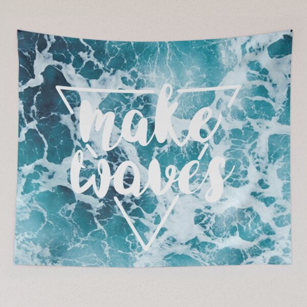 Item preview, Make Waves Ocean  designed and sold by DolphinGirl2020.
