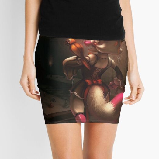 FNAF Fan Art - The Mangle "Toy Foxy" Mini Skirt