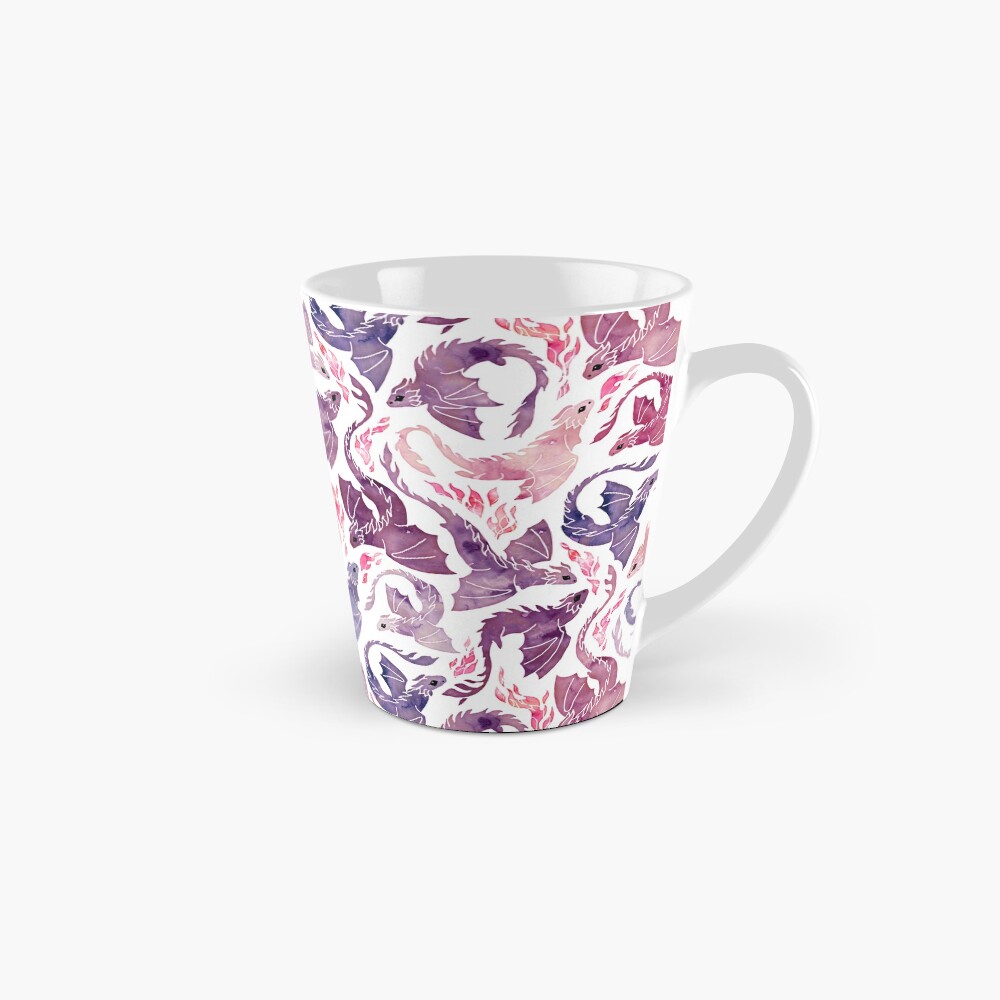 Dragon fire pink & purple Mug