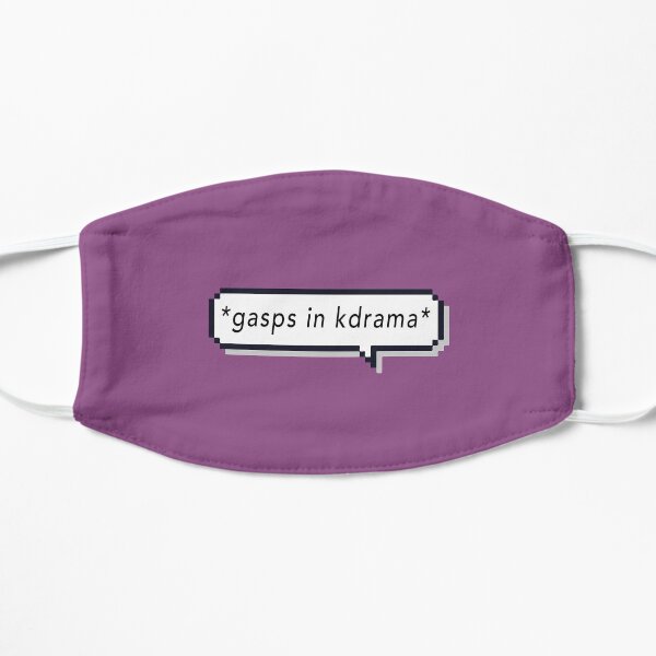 *gasps in kdrama* Kdrama meme design for geek fangirl Mask