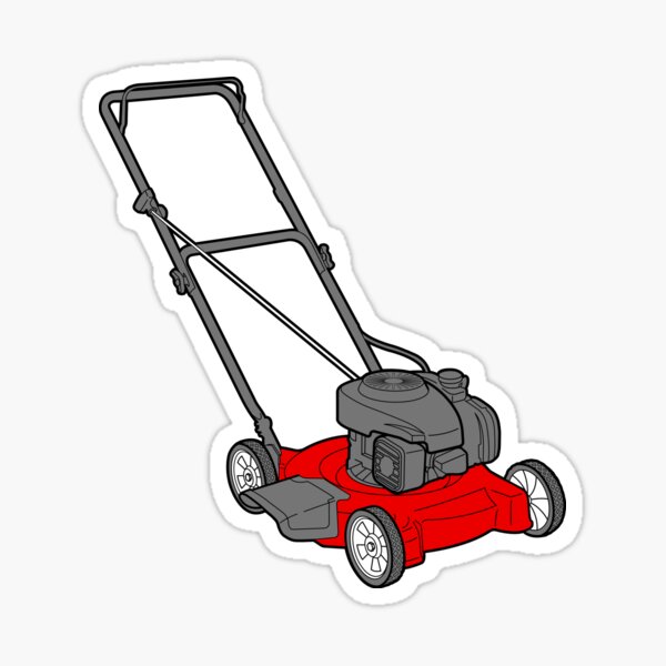 Sticker Monster edition (Red) - Robot mower Husqvarna AUTOMOWER