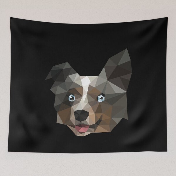 Item preview, POLYGONAL DOG T-SHIRT TEE GIFT PRESENT designed and sold by Timcito.
