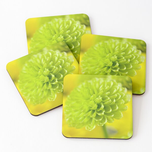 Item preview, Green dahlia designed and sold by Latch Farm  Studios.