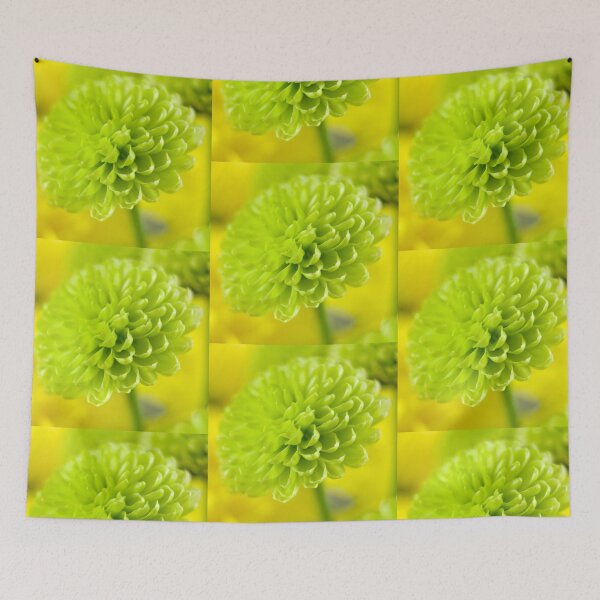 Item preview, Green dahlia designed and sold by Latch Farm  Studios.