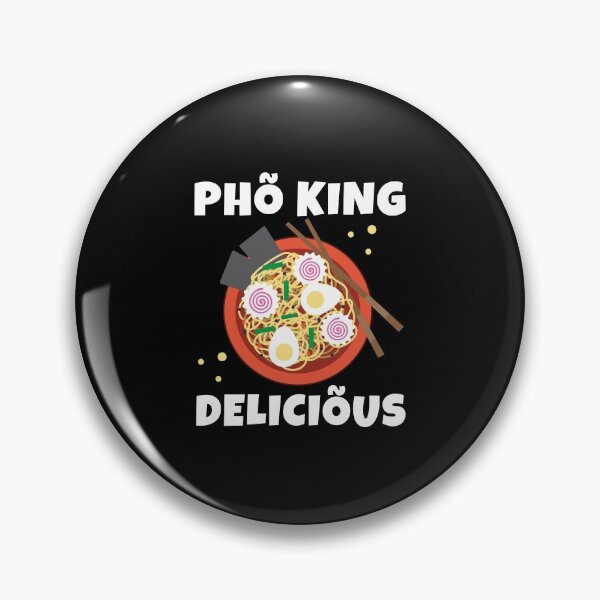 Artikelvorschau, Pho King vietnamesische Reisnudelsuppe Feinschmecker Geschenk entworfen und verkauft von haselshirt.