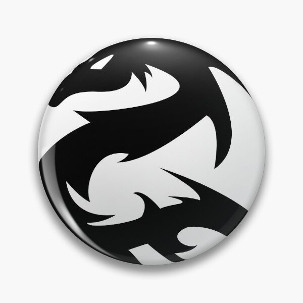 Item preview, black dragon with angry face designed and sold by BLACK_BOSS STORE.