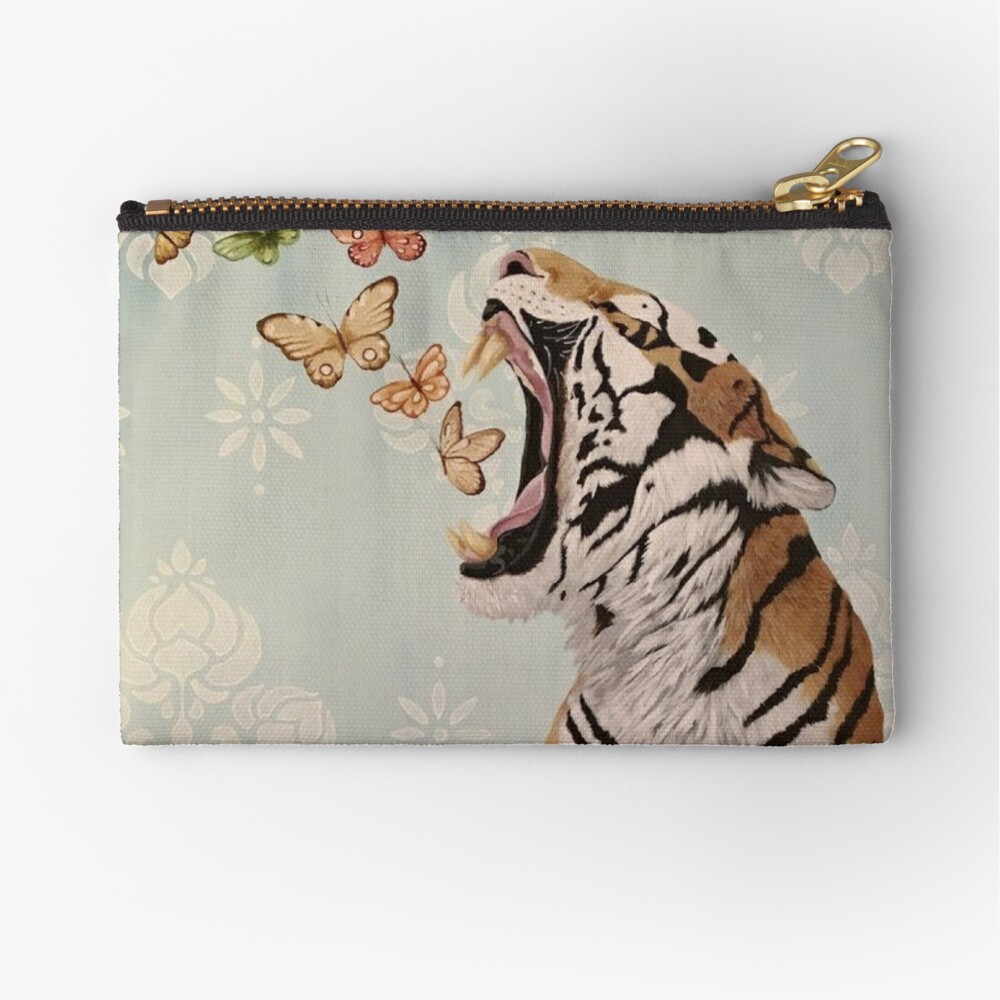 Frida Kahlo Tiger Lily Zippered Wallet