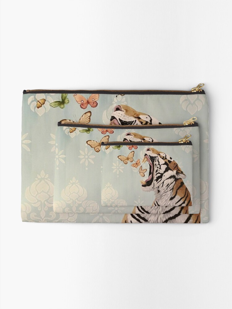 Frida Kahlo Tiger Lily Zippered Wallet