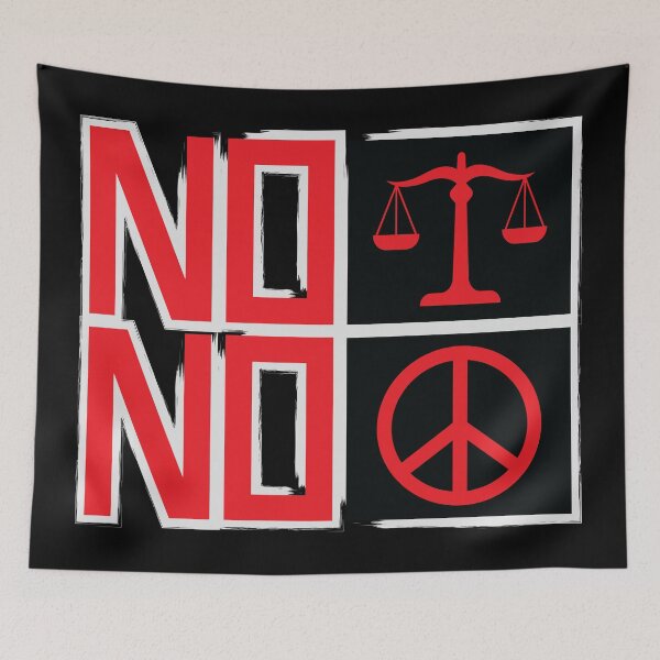 Item preview, No Justice No Peace designed and sold by MerchHouse.