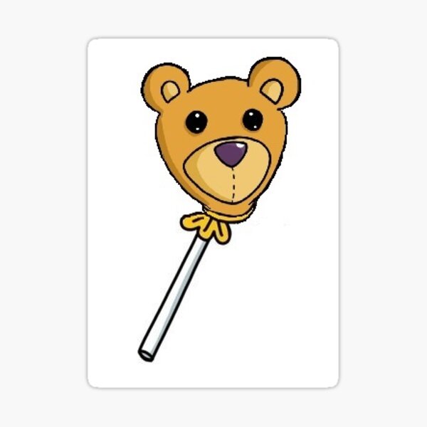 Brown bear Sticker