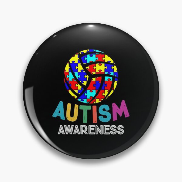 Item preview, Autism Awareness Volleyball designed and sold by Bendthetrend.