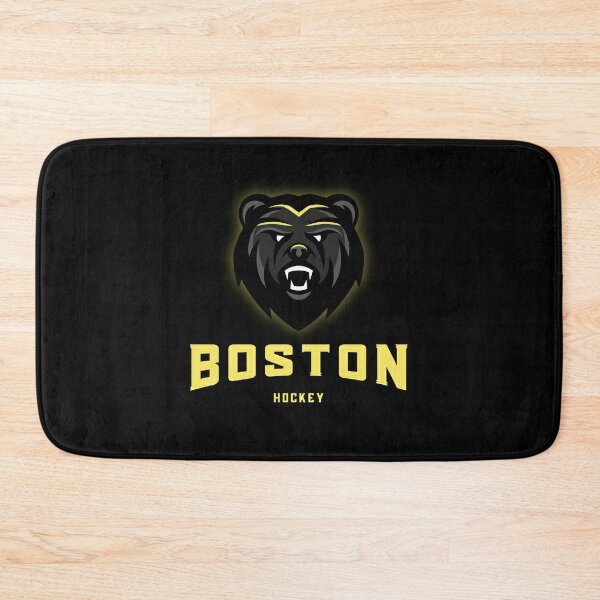 Boston Bruins Hockey Bath Mat