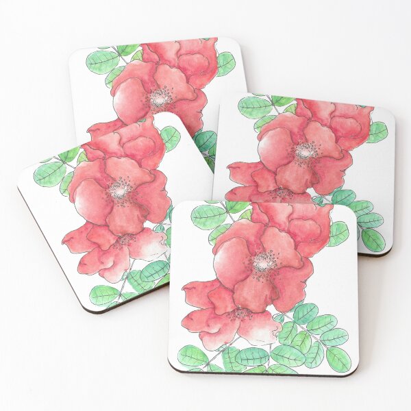 Item preview, Rosa Rugosa designed and sold by SevenTreeStudio.