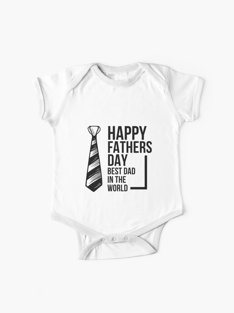 Unique Baby Fathers Day Best Dad Ever Shirt