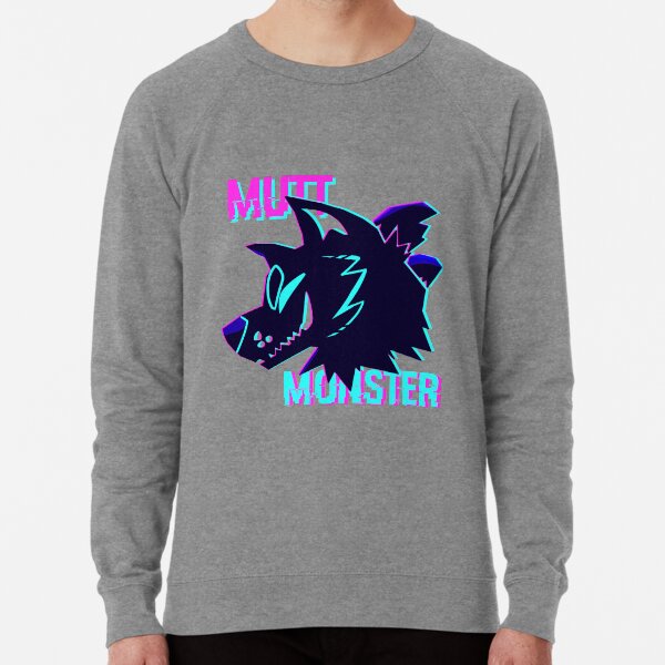 Mutt Monster Glitch Lightweight Sweatshirt