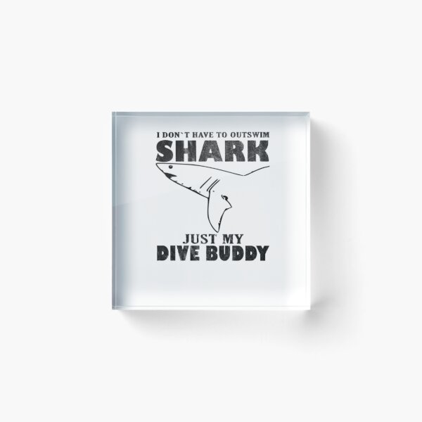 Item preview, Scuba Diving Divers Club Deep Swim Tee Shark Kill designed and sold by CristinaKarman3.