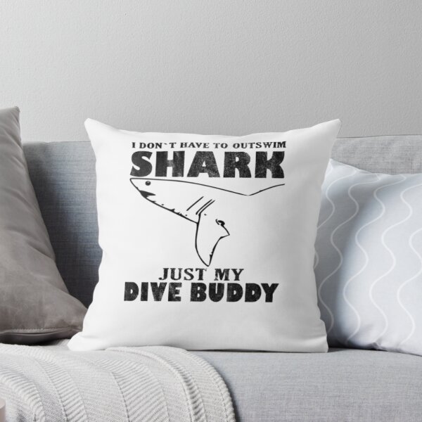 Item preview, Scuba Diving Divers Club Deep Swim Tee Shark Kill designed and sold by CristinaKarman3.