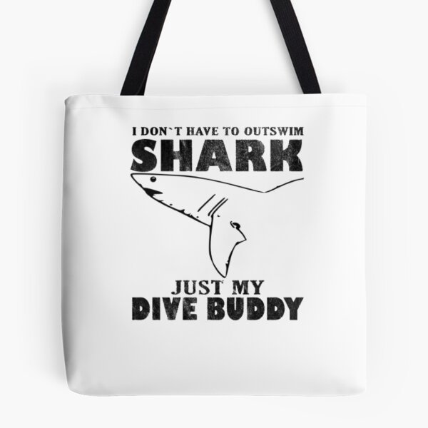 Item preview, Scuba Diving Divers Club Deep Swim Tee Shark Kill designed and sold by CristinaKarman3.