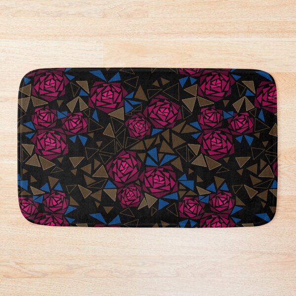 Item preview, Geometric pattern . Crystals .Roses . designed and sold by fuzzyfox.