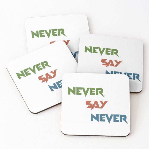 Item preview, Never Say Never Mask designed and sold by basitcv.