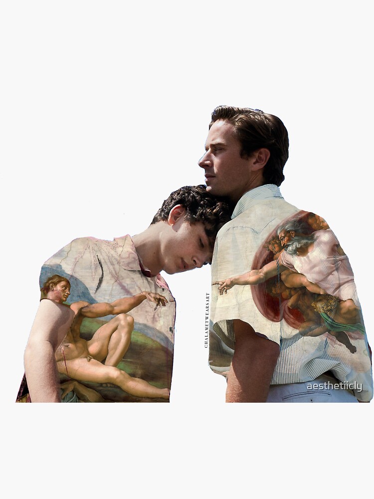 Timothée Chalamet — Elio & Oliver in Claude Monet paintings (x)