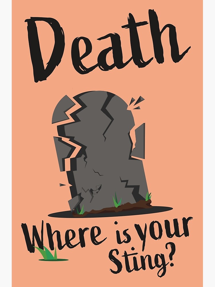 Death Where Is Your Sting Poster by TheArmoury