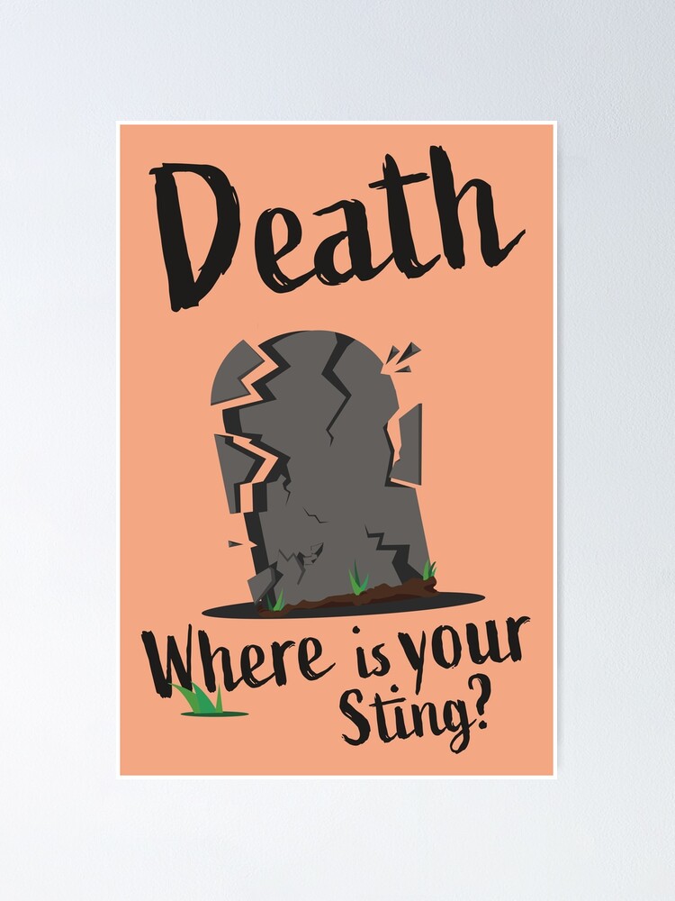 Alternate view of Death Where Is Your Sting Poster Poster
