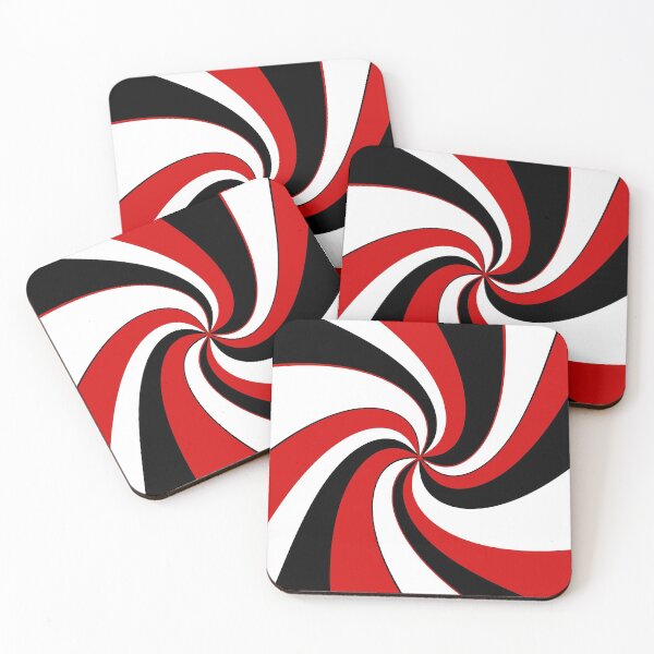 Item preview, Red, black and white twist design  designed and sold by ValentinaHramov.