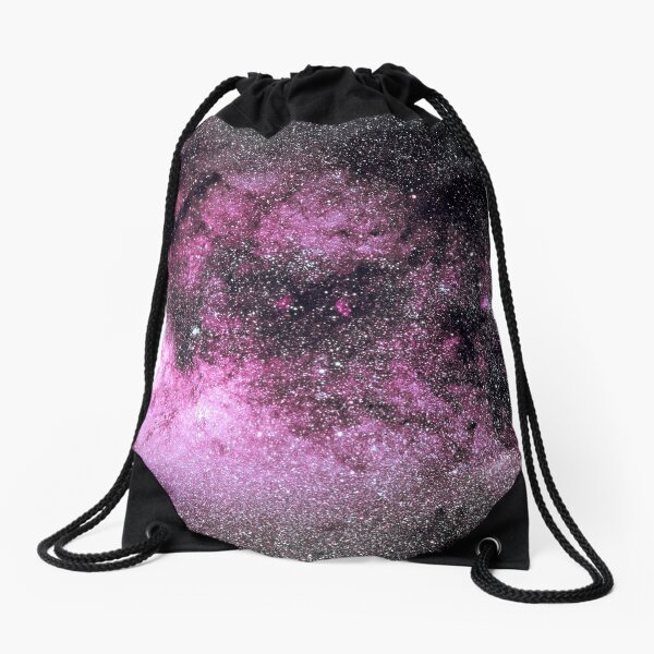 Scorpius Starscape [Pink] Drawstring Bag