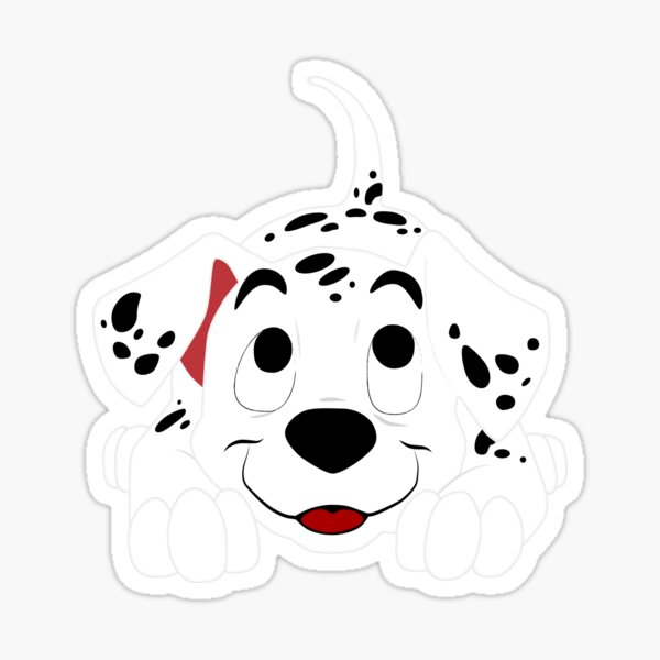 Cute Dalmatian Sticker