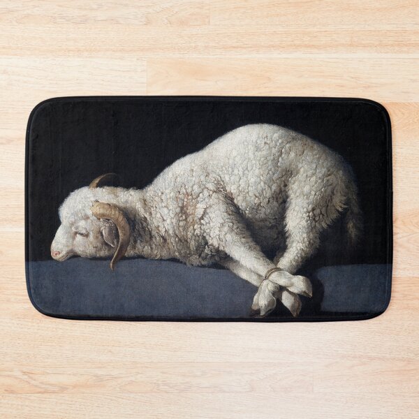 Item preview, Agnus Dei Painting by Francisco de Zurbarán designed and sold by Beltschazar.