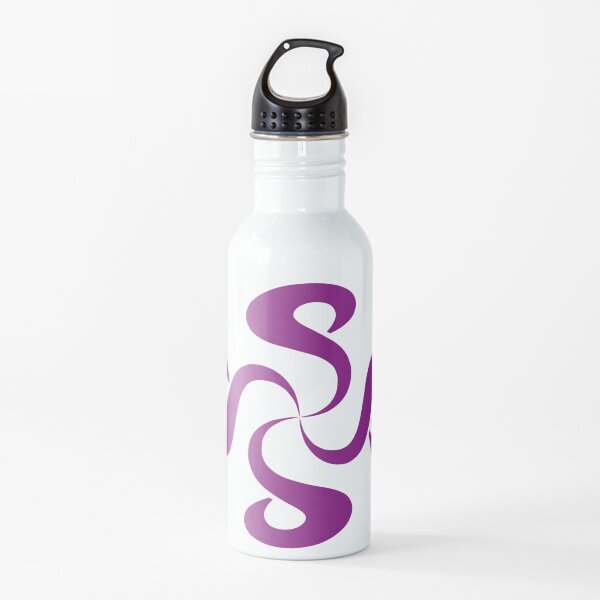 SheeArtworks Spiral Purple - Shee Vector Shape Water Bottle