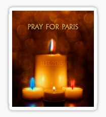 PRAY FOR PARIS Sticker