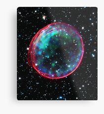 Bubble Supernova Metal Print