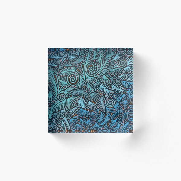 Ocean Love Acrylic Block