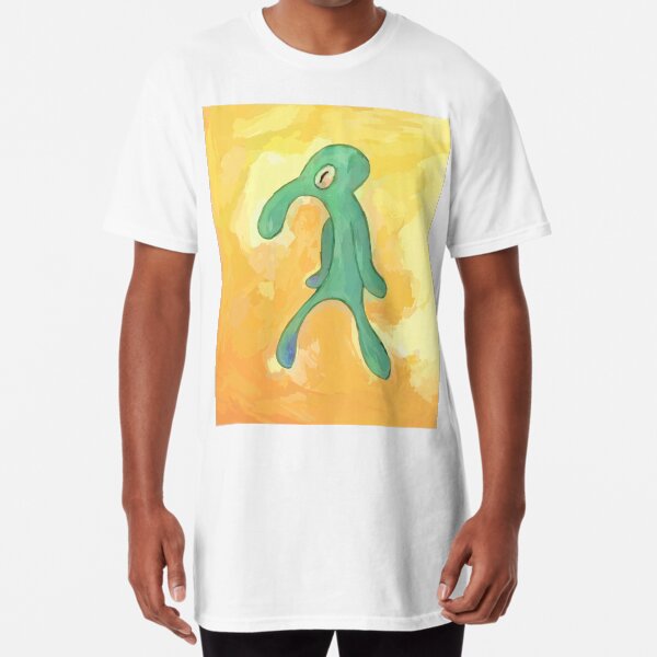 Squidward Art T Shirts Redbubble