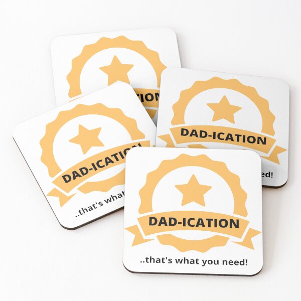 Item preview, Father's Day Gift Idea - DAD-ICATION designed and sold by TygurWear.