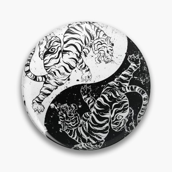 Item preview, TIGER YIN YANG (IOHMT~C73) LOGO ALT. designed and sold by CiRCASEVENTY3.