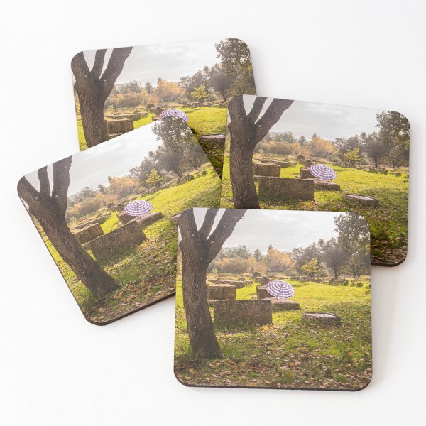 Item preview, Archaeological Site of Olympia with Umbrella designed and sold by KensLensDesigns.