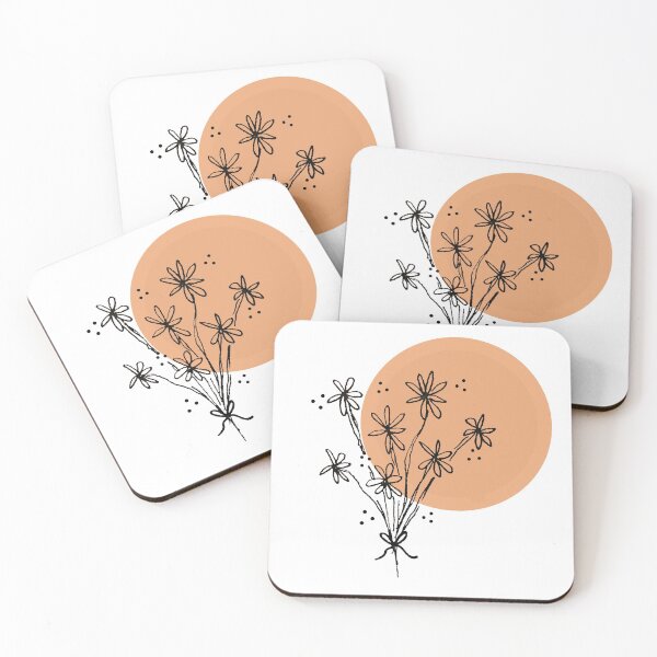 Item preview, Simple abstract Flower bouquet drawing  designed and sold by Suh44.