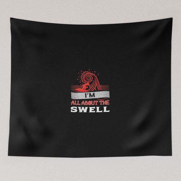 Item preview, Surfing I'm all about the Swell Surfer Surfboard designed and sold by OmmeDesigns.