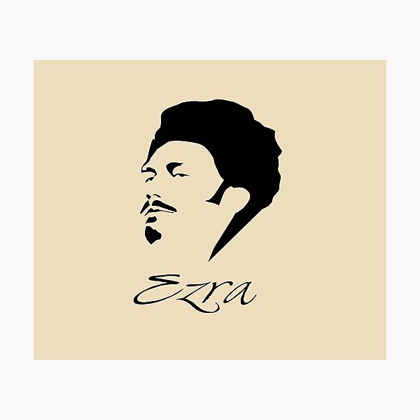 Aperçu de l'œuvre Ezra Pound créée et vendue par MephobiaDesigns.