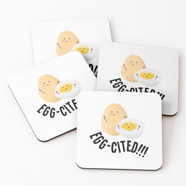 Item preview, Egg-cited!!! Cute Eggs designed and sold by VicEllisArt.